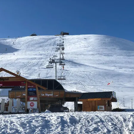 Athos C2-4pers-alpe D'huez-centre Station דירה